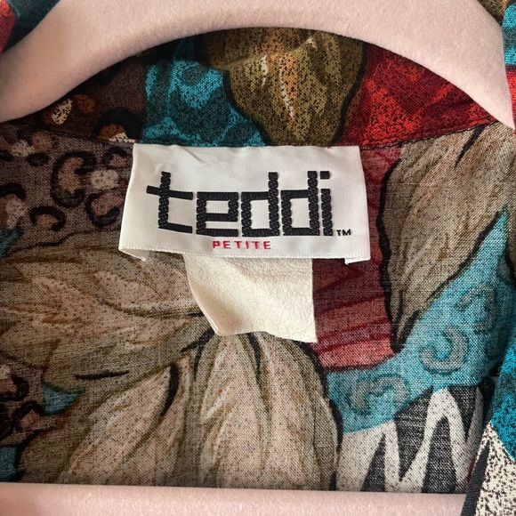 VINTAGE patterned blouse - Picture 2 of 4